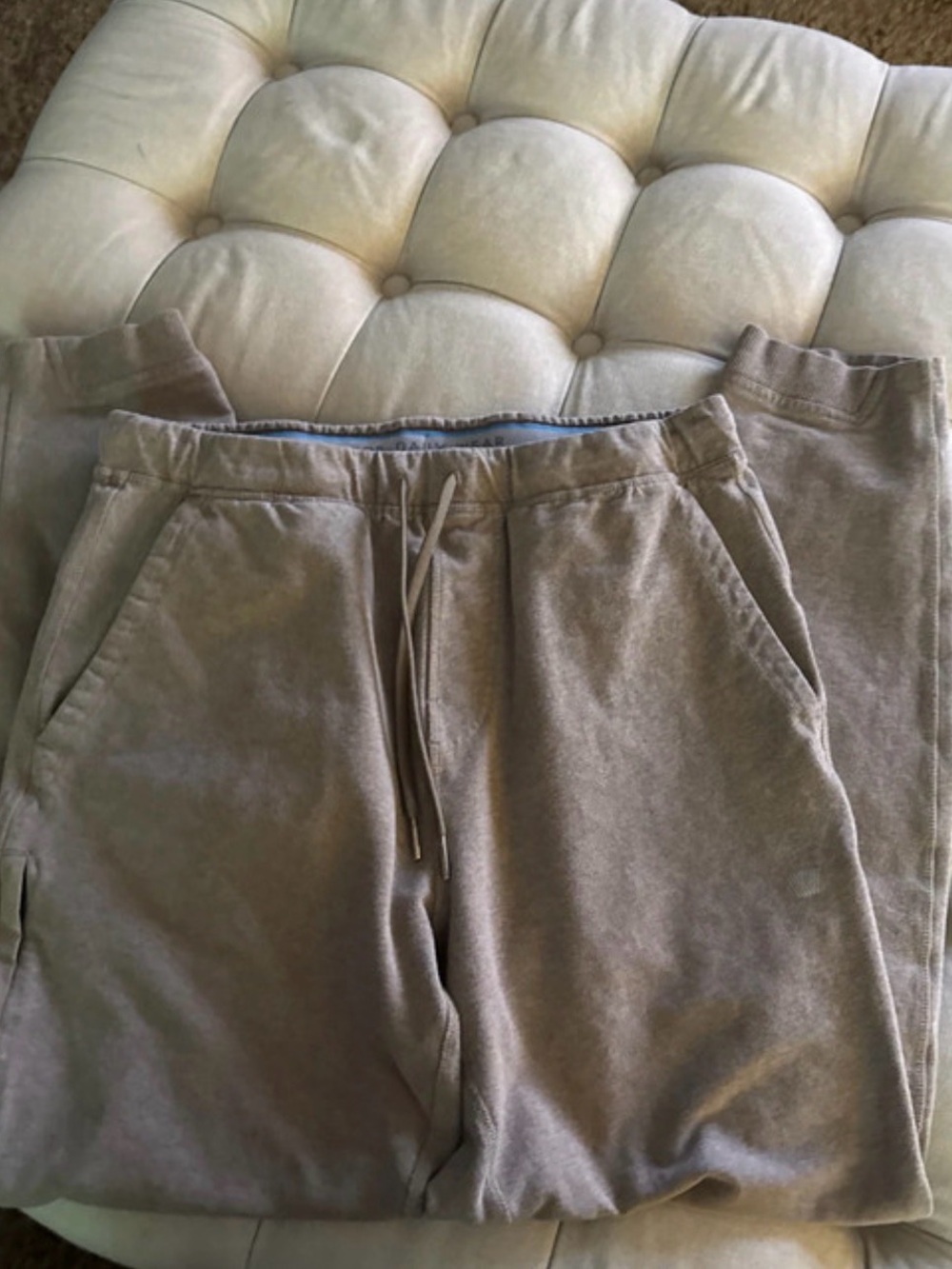 Mack Weldon Men's Drawstring Sweatpants - Taupe
